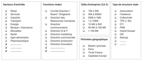 liste segmentée