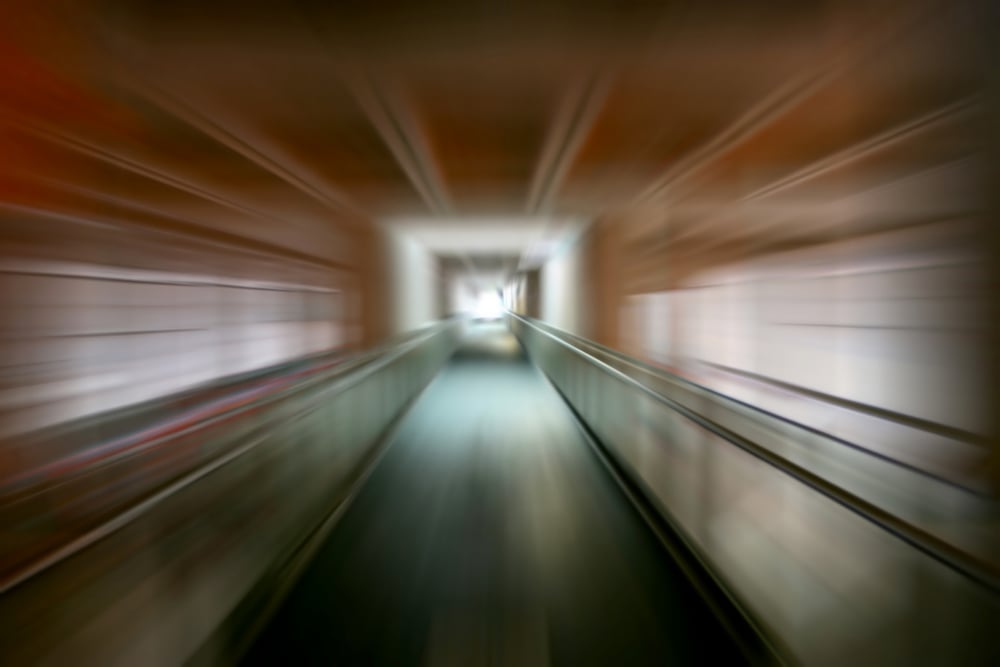 Tunnel going to infinity-1